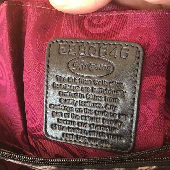 Brighton Rose and Leopard Shoulder Bag - Picture 5 of 5